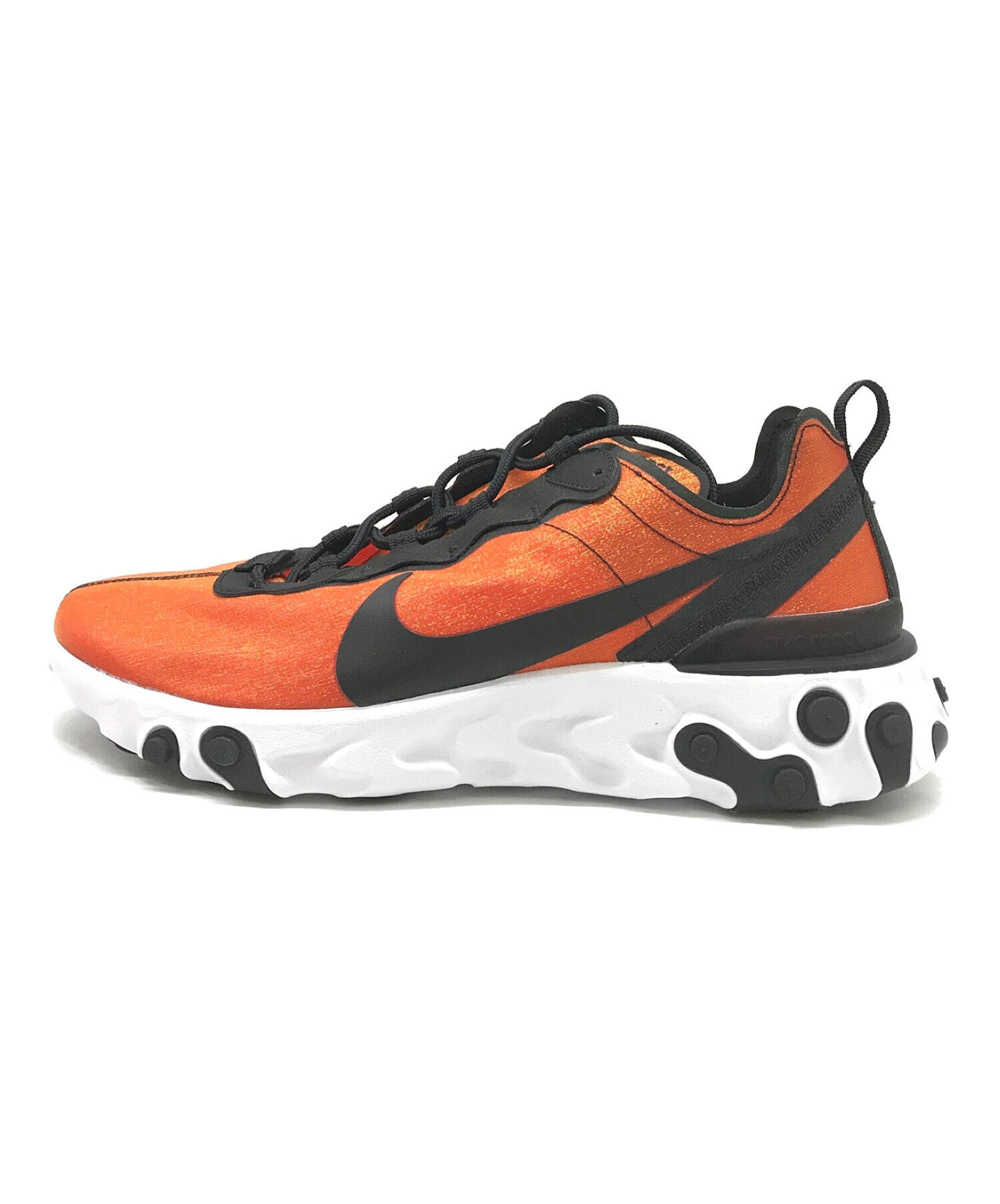 中古・古着通販】NIKE (ナイキ) REACT ELEMENT 55 PRM SU19/リアクト エレメント 55 プレミアム/スニーカー  オレンジ×ブラック サイズ:28.5｜ブランド・古着通販 トレファク公式【TREFAC FASHION】スマホサイト