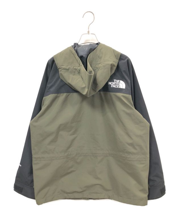 THE NORTH FACE (ザ ノース フェイス) GORE-TEX/ゴアテックス/マウンテンライトジャケット グリーン×ブラック サイズ:Ｍ  未使用品