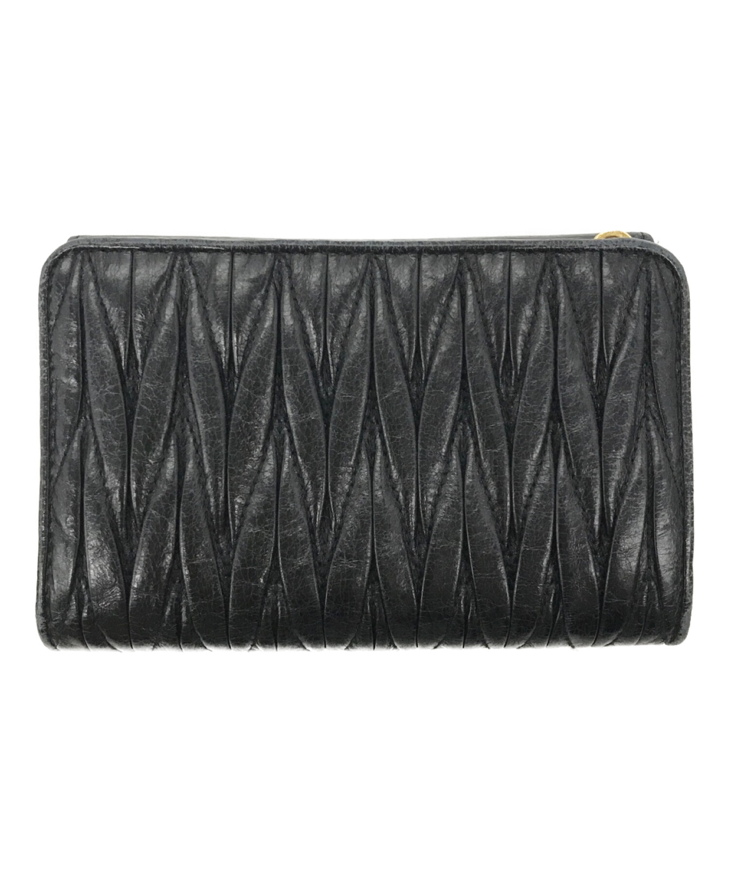 MIU MIU (ミュウミュウ) 財布/折り財布 ブラック