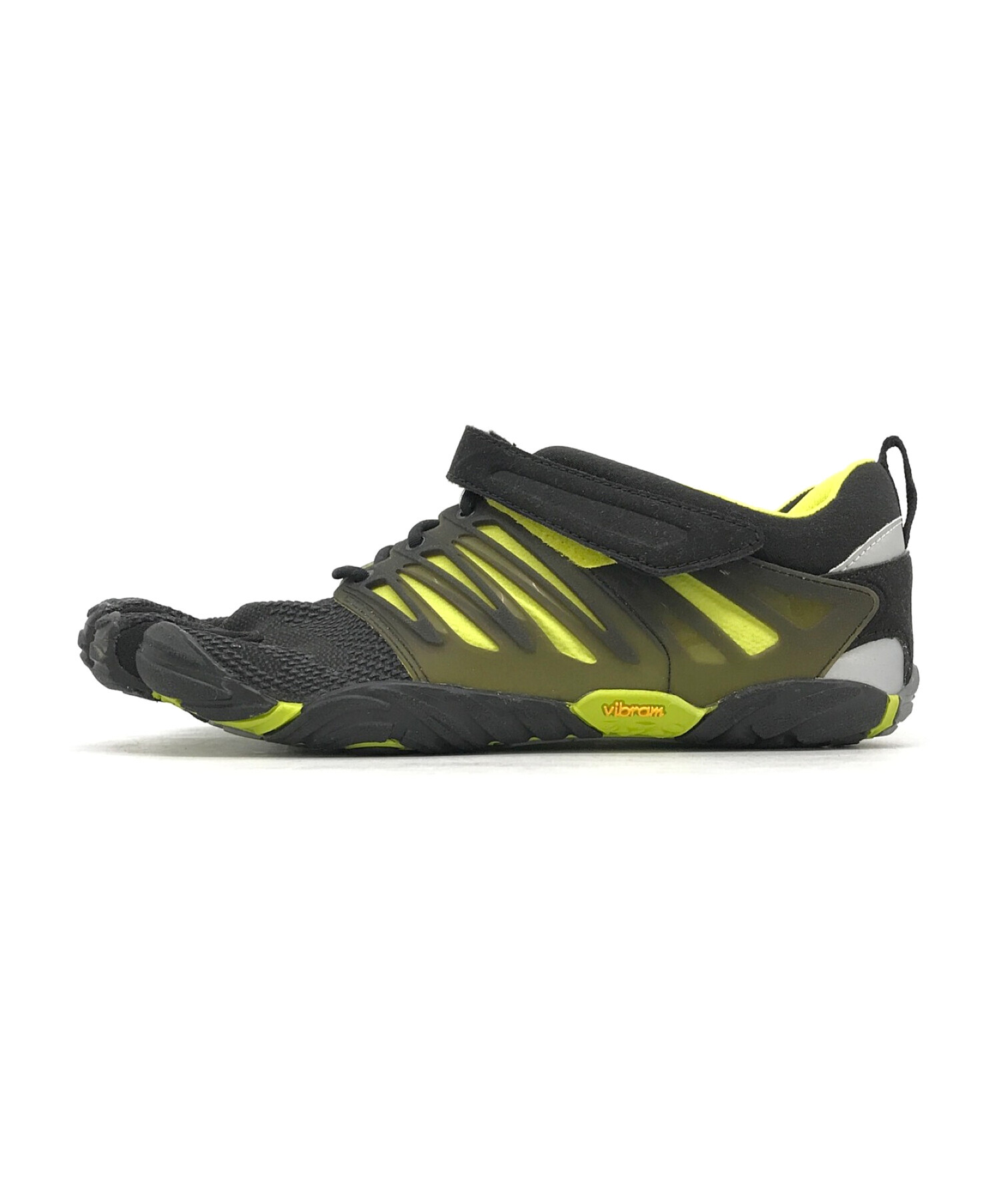 vibram (ビブラム) FiveFingers/ファイブフィンガーズシューズ/5本指シューズ ブラック×イエロー サイズ:28 未使用品