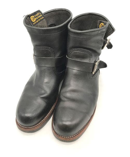 【中古・古着通販】CHIPPEWA (チペワ) エンジニアブーツ ブラック