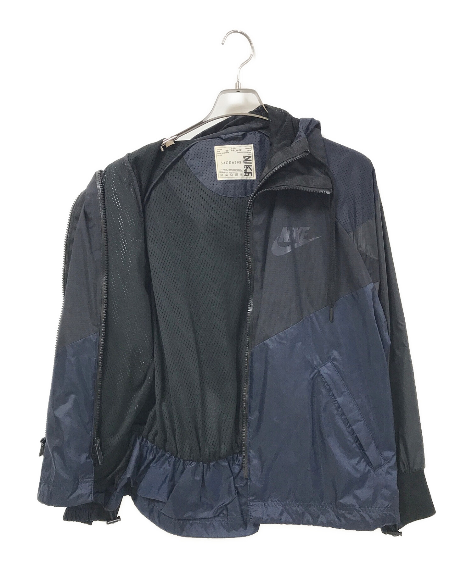 中古・古着通販】NIKE (ナイキ) sacai (サカイ) Hooded Anorak Jacket