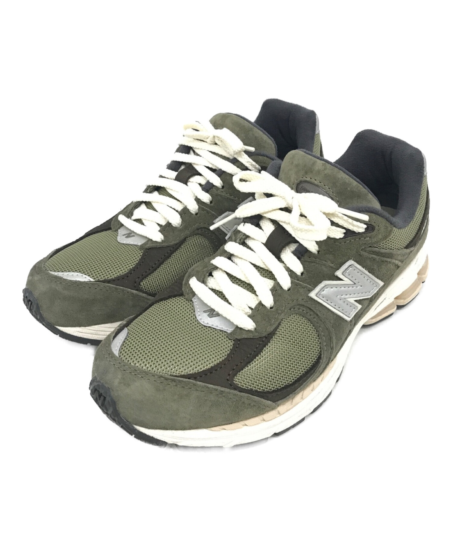 NEW BALANCE (ニューバランス) M2002RHN/ローカットスニーカー グリーン サイズ:US8.5