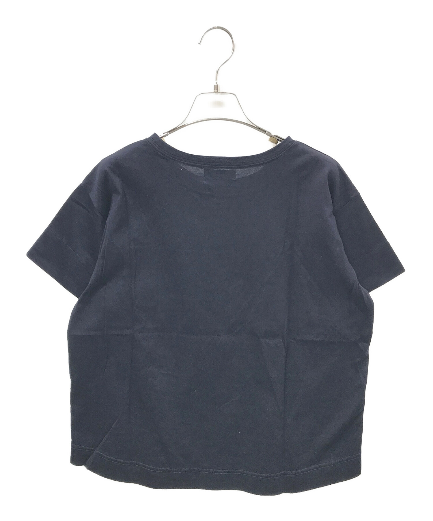 BLUE LABEL CRESTBRIDGE (ブルーレーベルクレストブリッジ) ポケットカットソー/Ｔシャツ ネイビー サイズ:38 未使用品