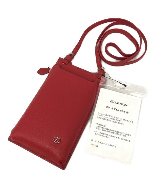 中古・古着通販】LEXUS (レクサス) スマートフォンポシェット レッド