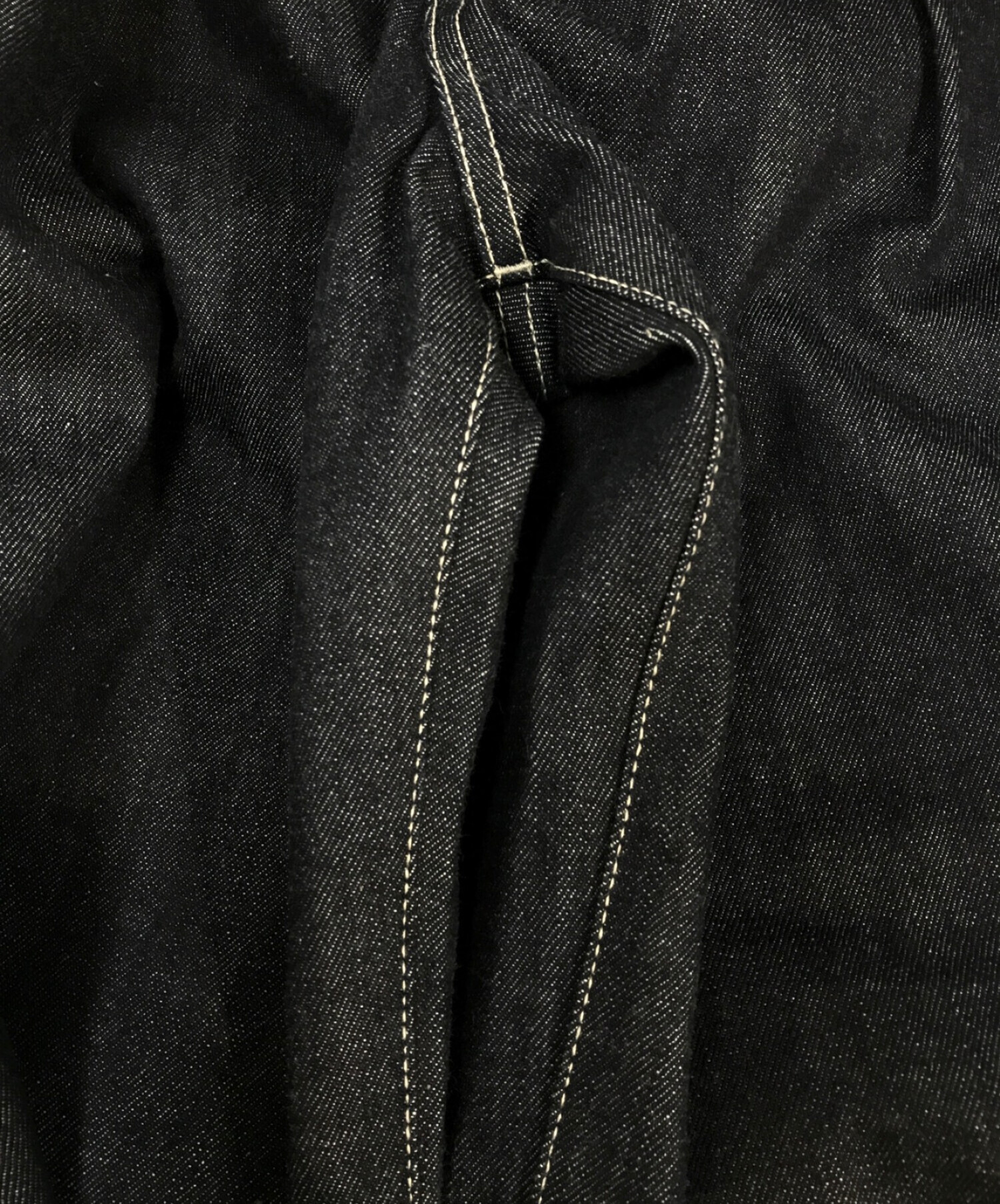 Graphpaper (グラフペーパー) Selvage Denim Two Tuck Wide Pants インディゴ サイズ:00