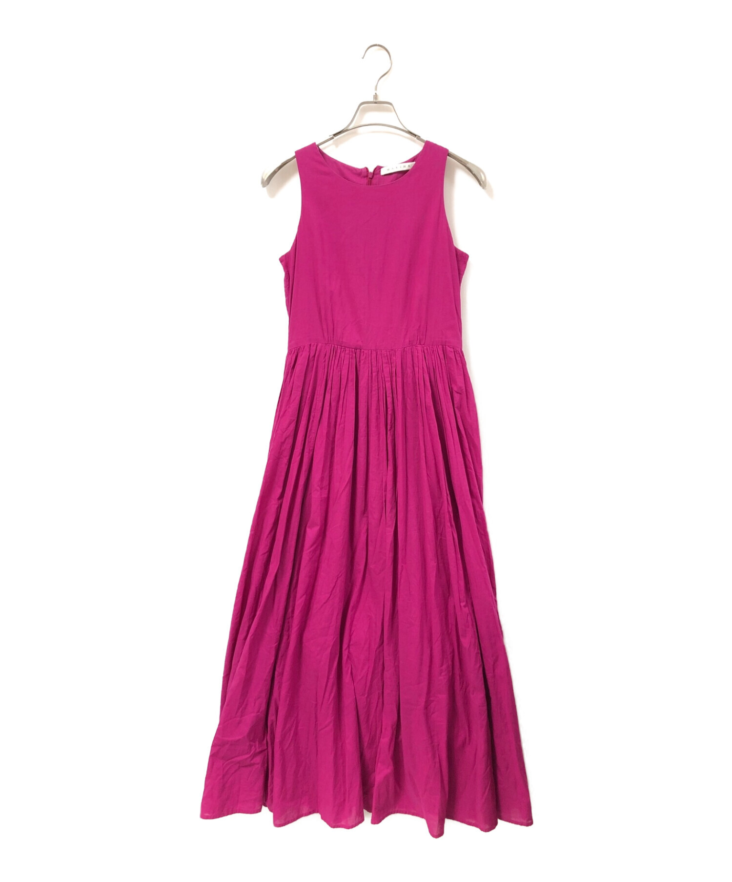 MARIHA (マリハ) 夏のレディのドレス/ノースリーブワンピース ショッキングピンク サイズ:38