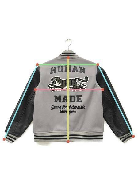 中古・古着通販】HUMAN MADE (ヒューマンメイド) Varsity Jacket/バー