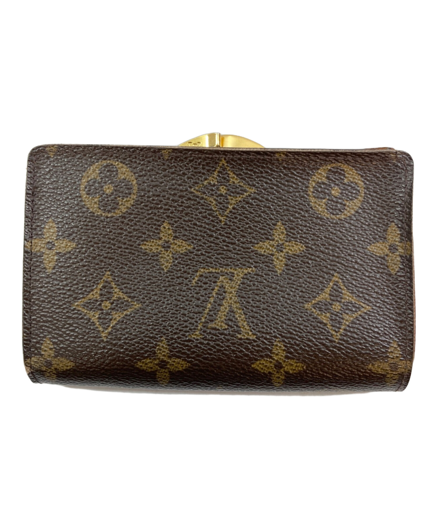 中古・古着通販】LOUIS VUITTON (ルイ ヴィトン) 2つ折り財布/ポルトモネビエヴィエノワ ブラウン｜ブランド・古着通販  トレファク公式【TREFAC FASHION】スマホサイト