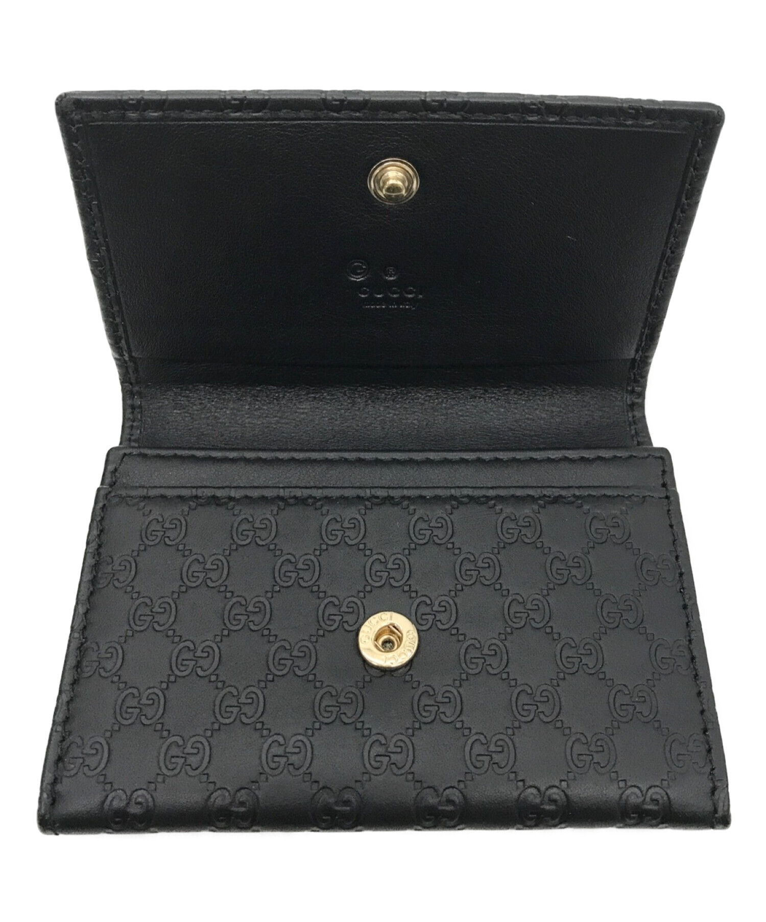 中古・古着通販】GUCCI (グッチ) カードケース ブラック｜ブランド 