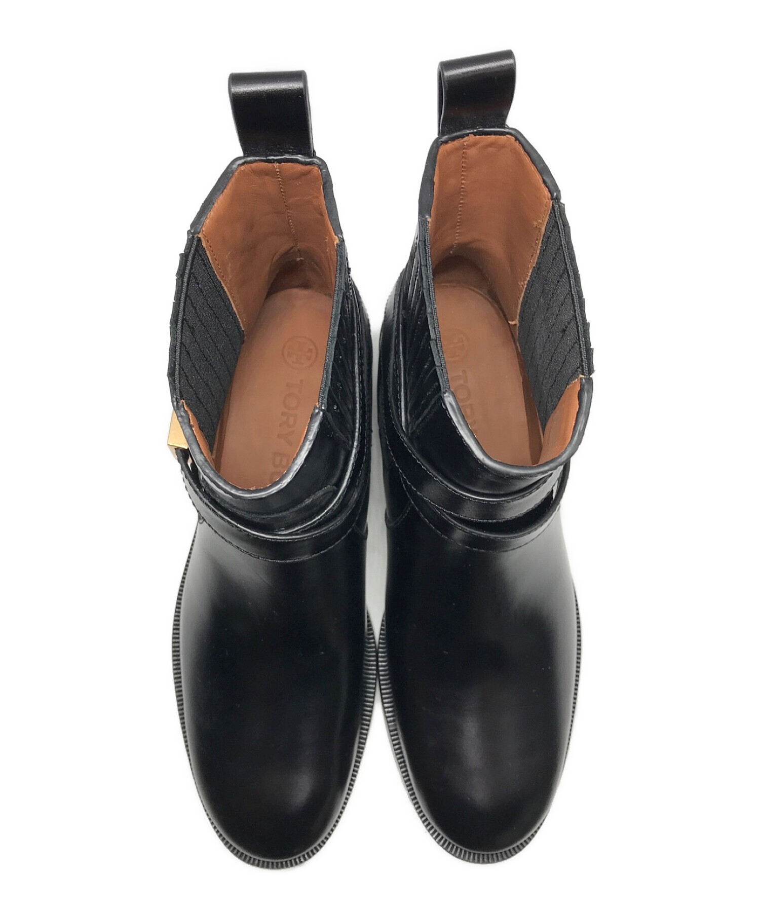 TORY BURCH (トリーバーチ) Chelsea Boots/チェルシーブーツ ブラック サイズ:6M