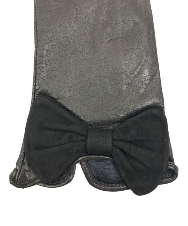 Sermoneta Gloves (セルモネータグローブス) イタリア製レザーグローブ/手袋 ブラック