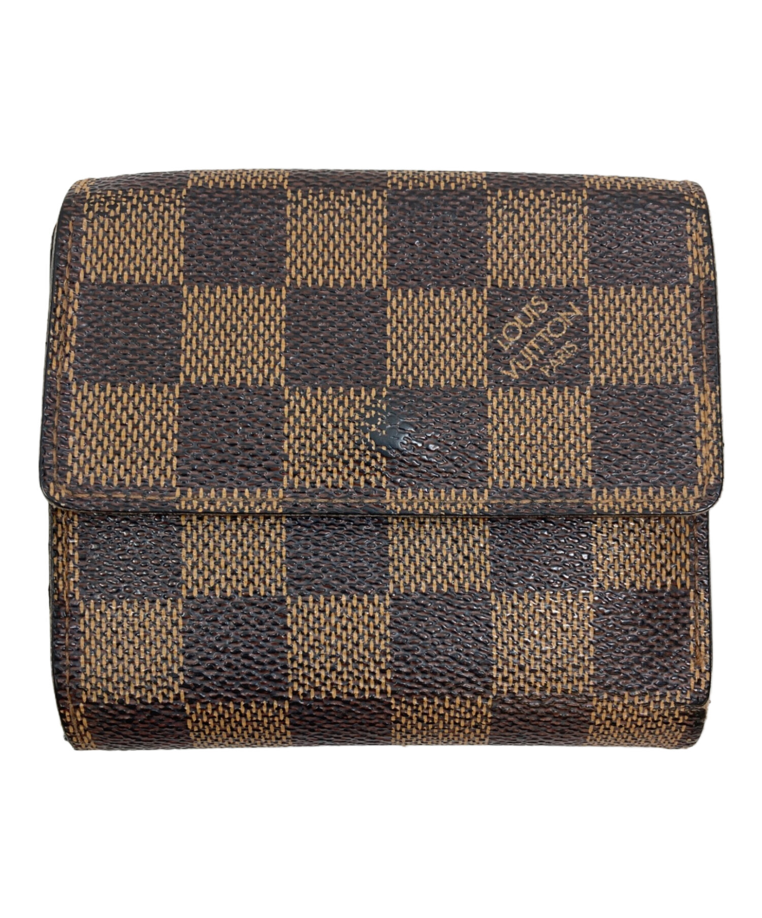 中古・古着通販】LOUIS VUITTON (ルイ ヴィトン) 2つ折り財布/ポルトフォイユ・エリーズ ブラウン｜ブランド・古着通販  トレファク公式【TREFAC FASHION】スマホサイト