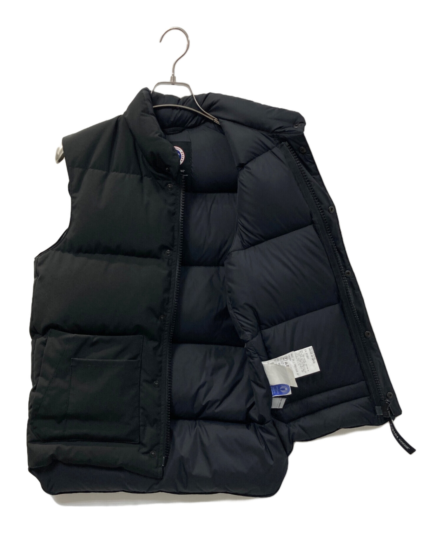 中古・古着通販】CANADA GOOSE (カナダグース) ダウンベスト ブラック サイズ:XS｜ブランド・古着通販 トレファク公式【TREFAC  FASHION】スマホサイト