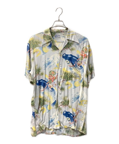 中古・古着通販】Sun Surf (サンサーフ) アロハシャツ/MONKEY THE CARP RIDER グレー サイズ:XL｜ブランド・古着通販  トレファク公式【TREFAC FASHION】スマホサイト