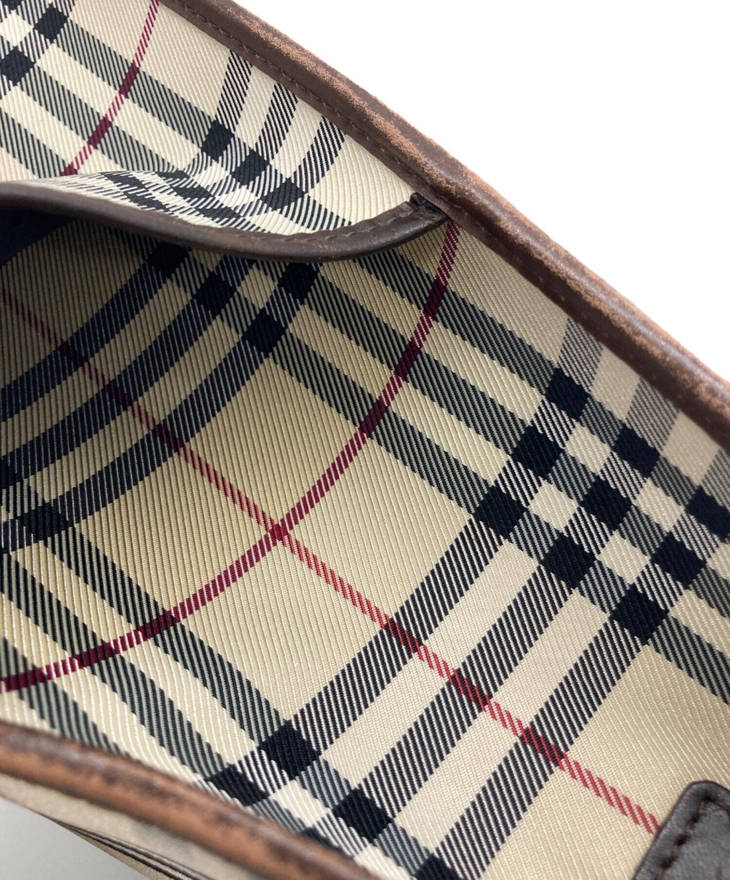 中古・古着通販】BURBERRY (バーバリー) 2WAYバッグ/ハンドバッグ/トートバッグ/ショルダーバッグ ベージュ×ブラウン｜ブランド・古着通販  トレファク公式【TREFAC FASHION】スマホサイト