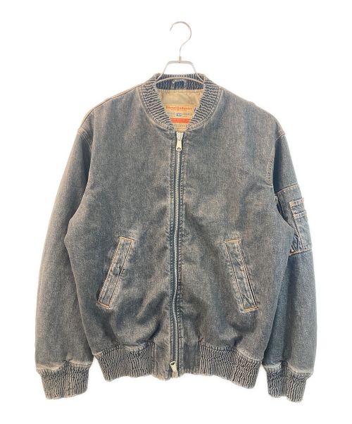 中古・古着通販】DIESEL (ディーゼル) MA-1ジャケット ブラック サイズ:S｜ブランド・古着通販 トレファク公式【TREFAC  FASHION】スマホサイト