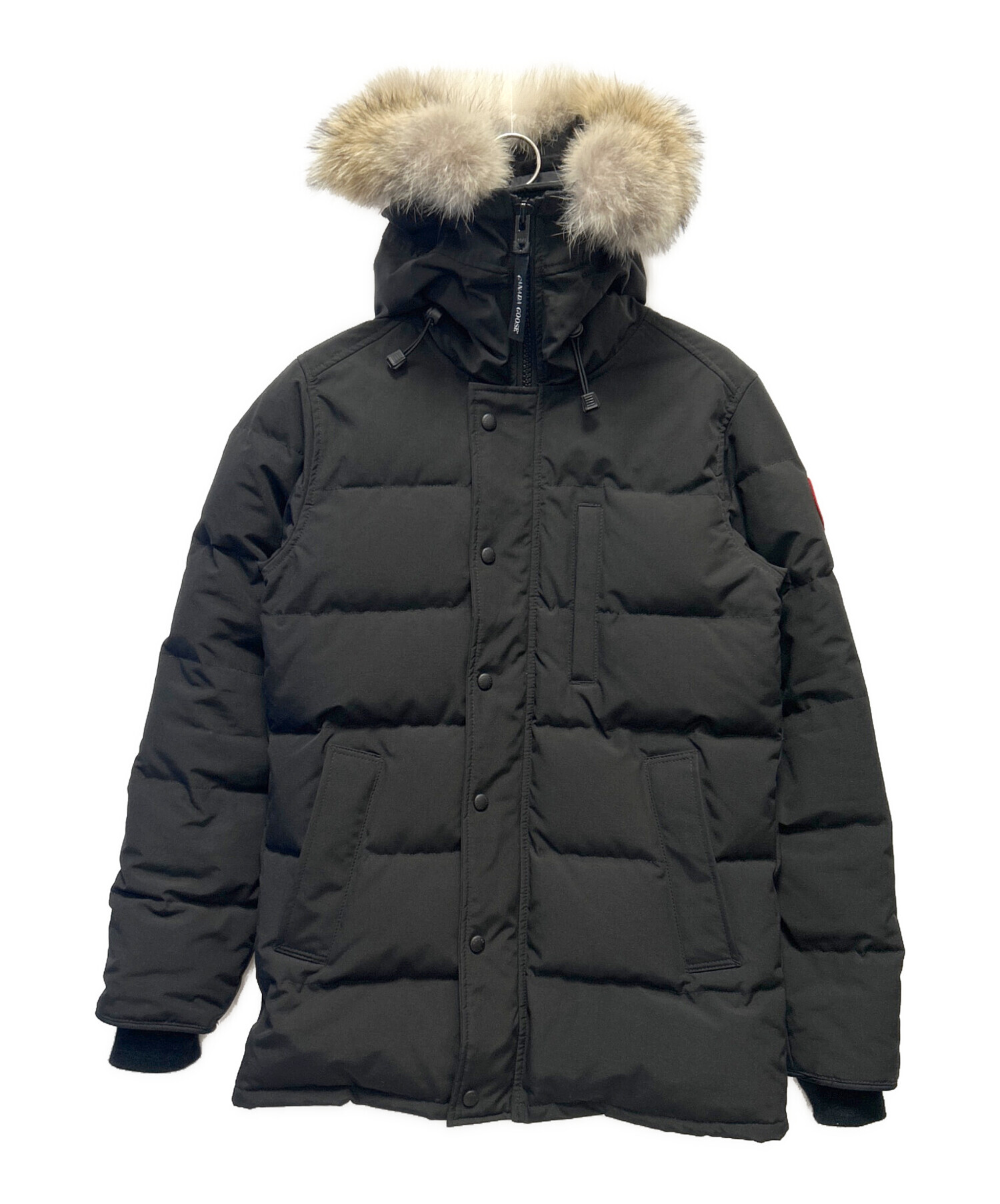 中古・古着通販】CANADA GOOSE (カナダグース) カーソンパーカー ブラック サイズ:M｜ブランド・古着通販 トレファク公式【TREFAC  FASHION】スマホサイト