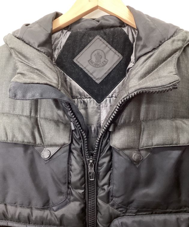 中古・古着通販】MONCLER (モンクレール) ダウンジャケット ブラック