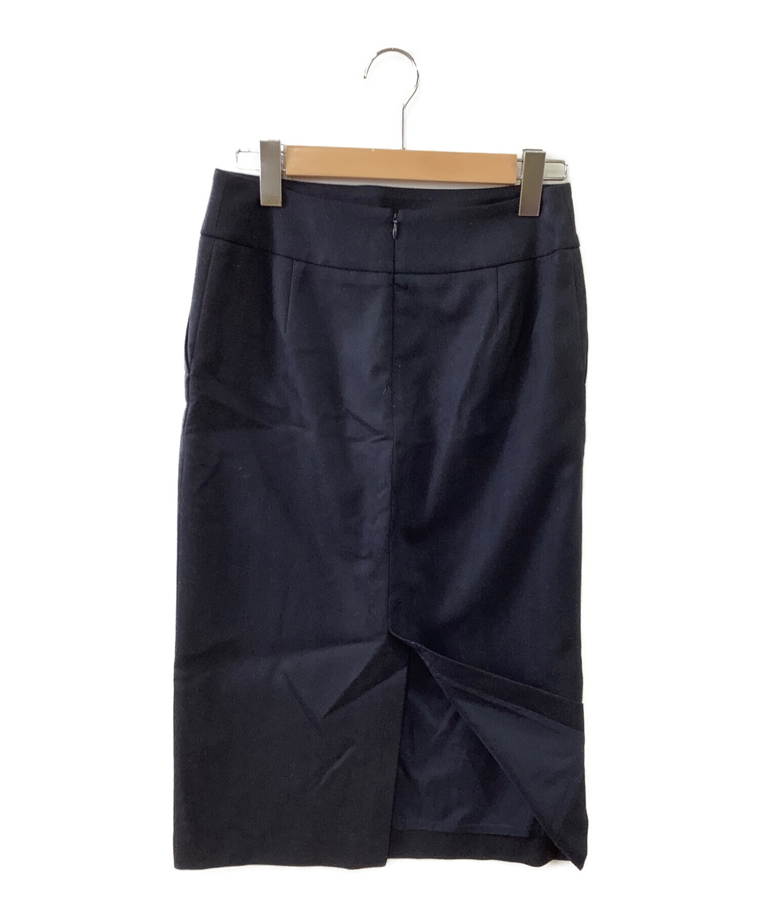 極美品 エブール ebure ベージュ キュロットスカート ワイドパンツ 3855センチ裾幅
