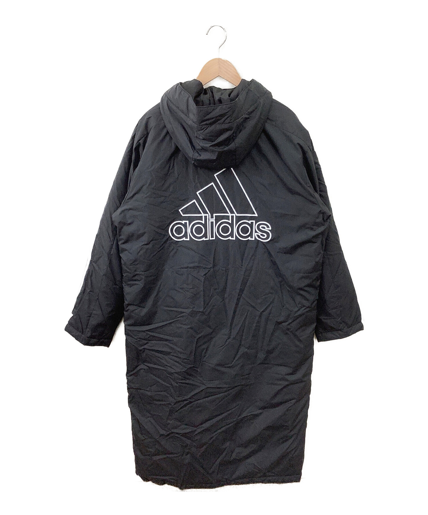 adidas (アディダス) ライト インサレーテッドコート ブラック サイズ:2XO