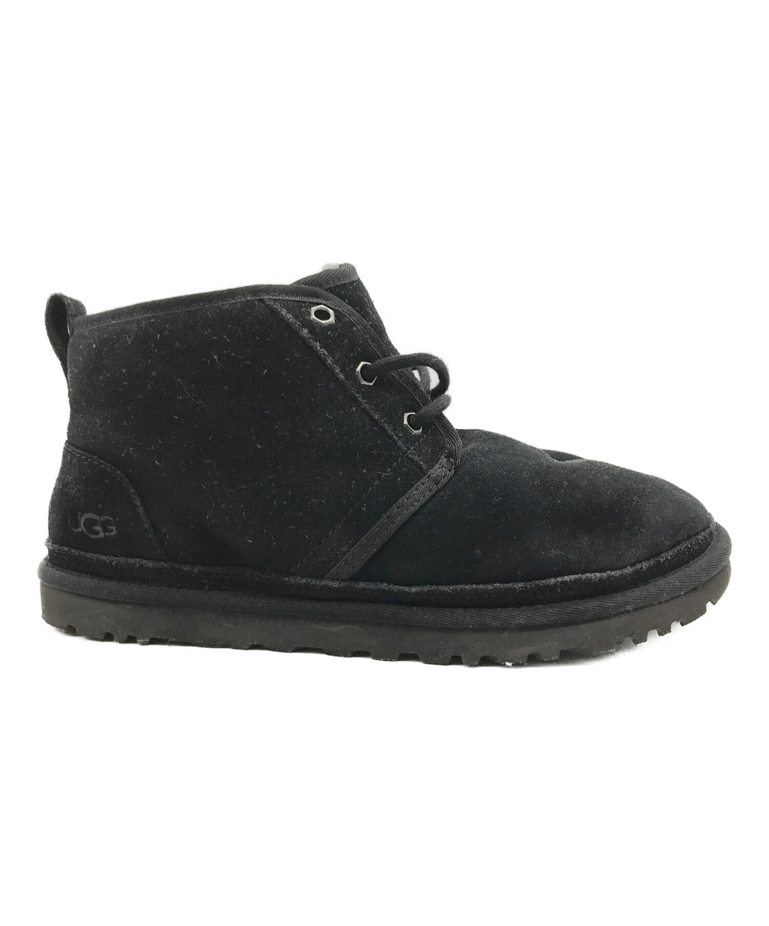 中古・古着通販】UGG (アグ) ムートンブーツ ブラック サイズ:27cm