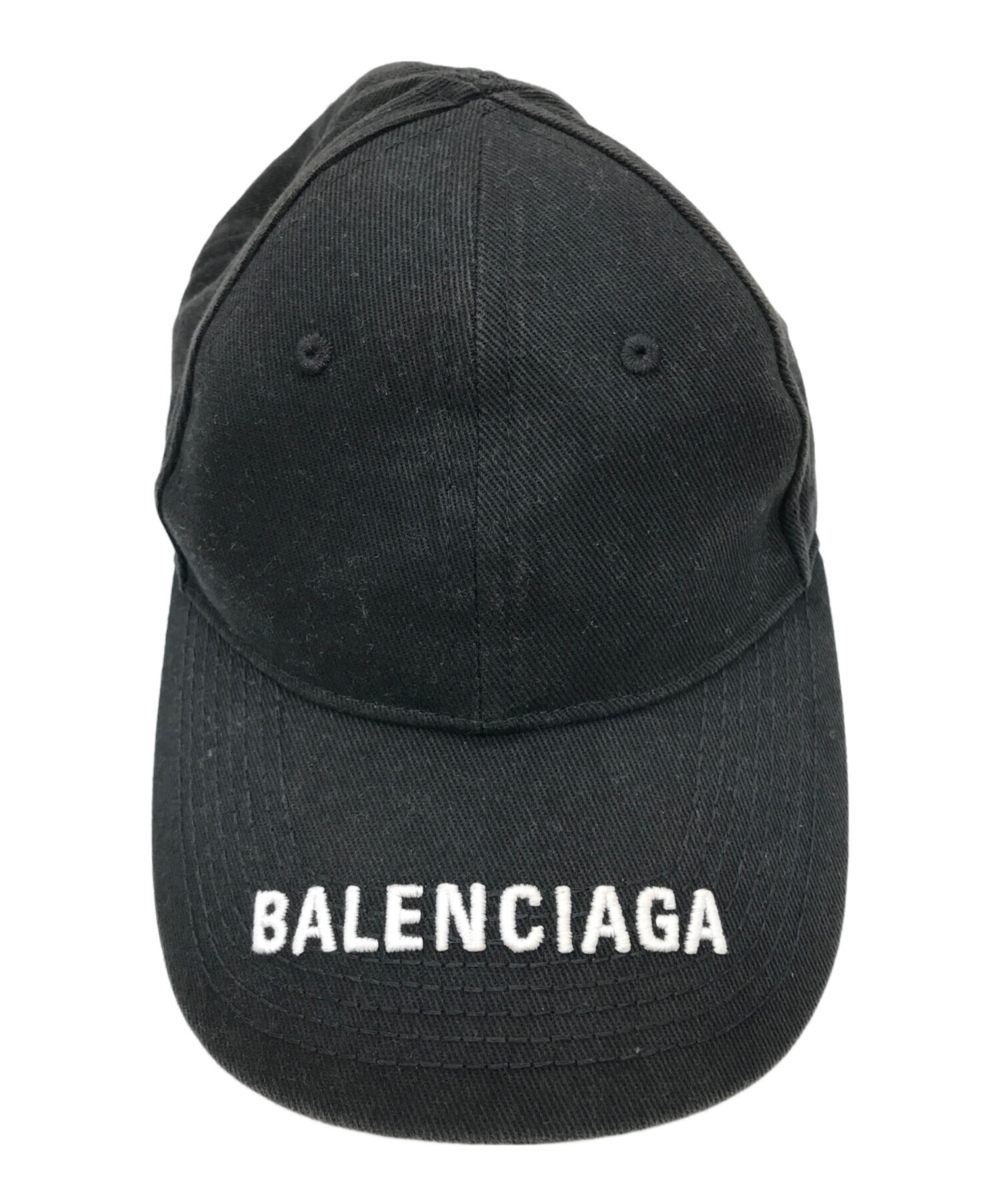 中古・古着通販】BALENCIAGA (バレンシアガ) キャップ ブラック｜ブランド・古着通販 トレファク公式【TREFAC  FASHION】スマホサイト