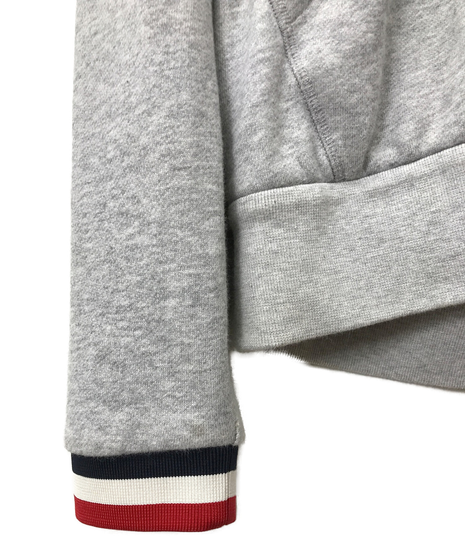 MONCLER (モンクレール) ジップパーカー グレー サイズ:XL