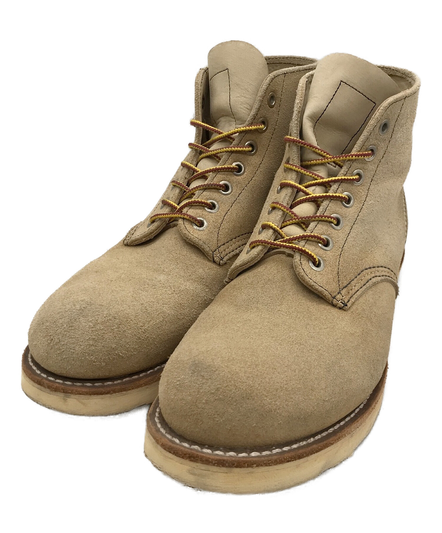 中古・古着通販】RED WING (レッドウィング) ブーツ ベージュ サイズ