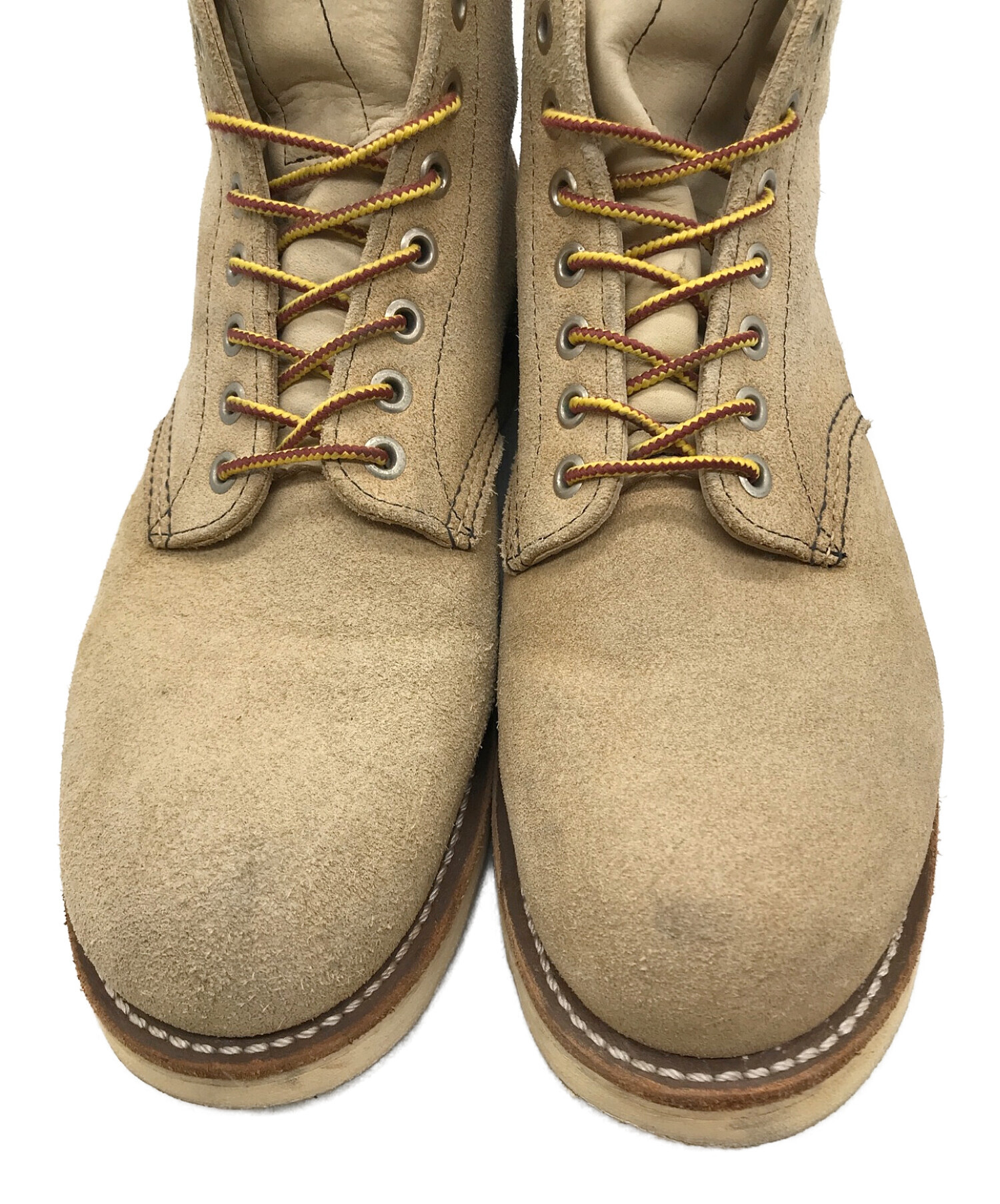 中古・古着通販】RED WING (レッドウィング) ブーツ ベージュ サイズ