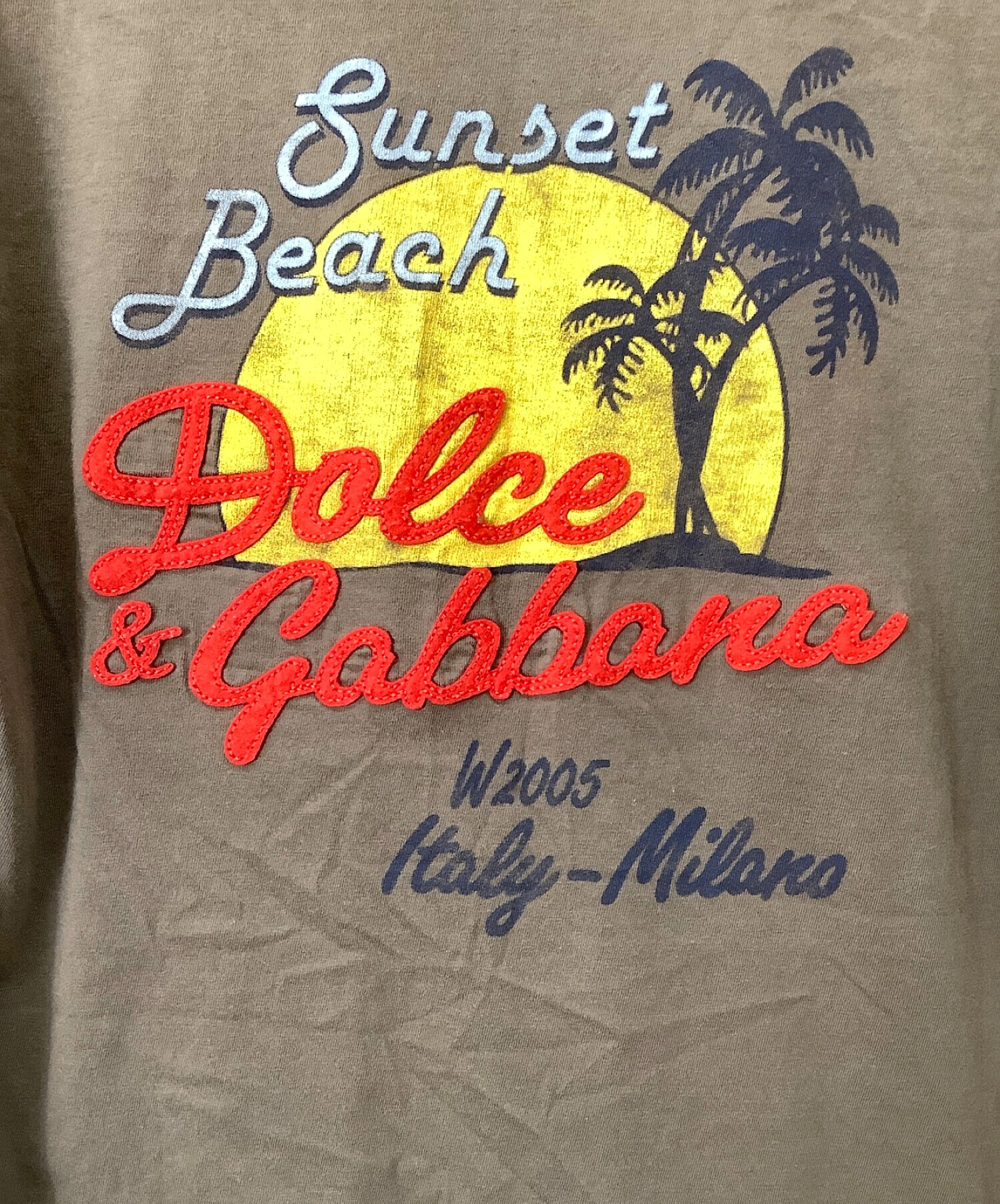 中古・古着通販】DOLCE & GABBANA (ドルチェ＆ガッバーナ) Tシャツ グレー サイズ:４４｜ブランド・古着通販  トレファク公式【TREFAC FASHION】スマホサイト