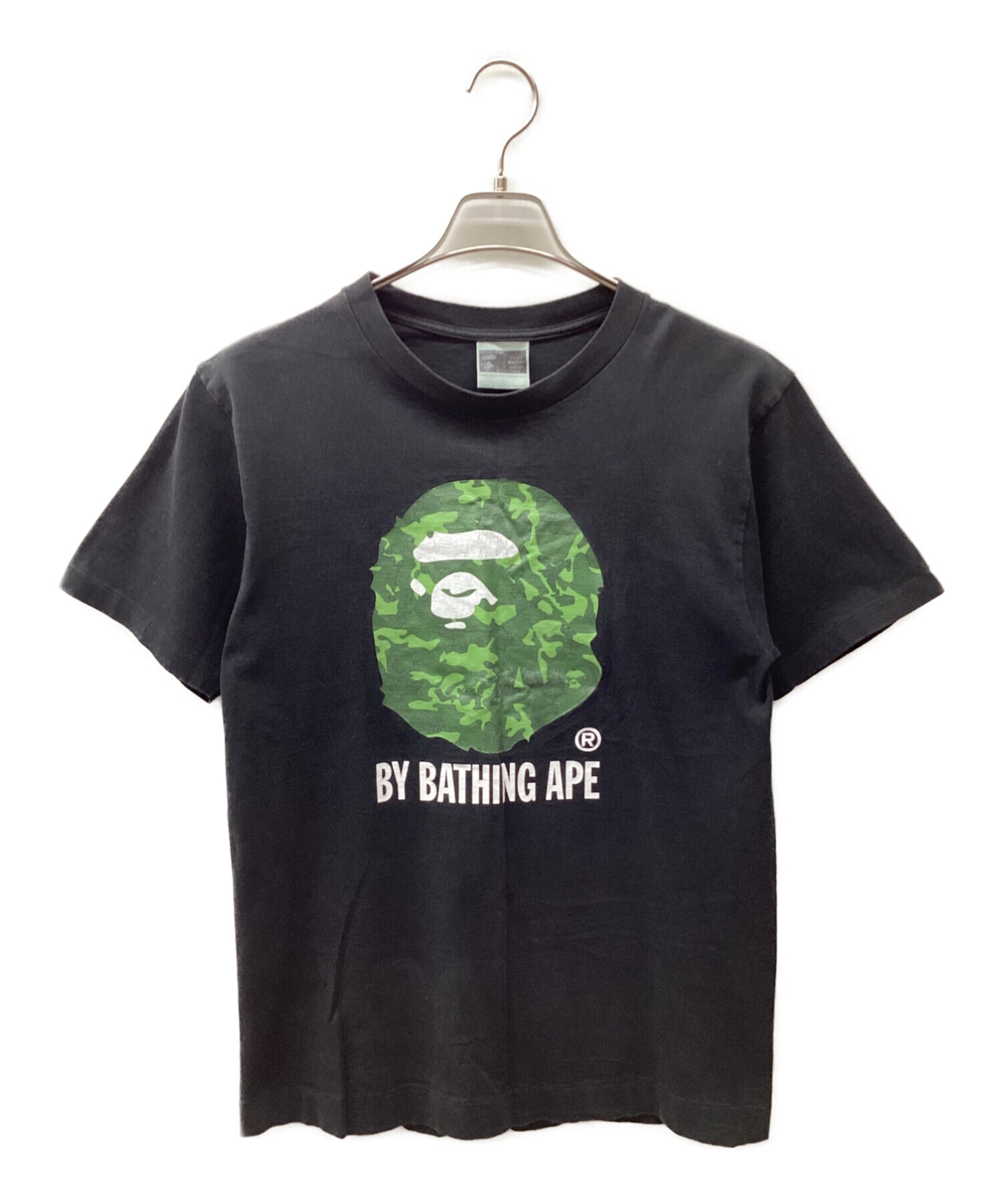 中古・古着通販】A BATHING APE (アベイシングエイプ) Tシャツ ブラック サイズ:MEDIUM｜ブランド・古着通販  トレファク公式【TREFAC FASHION】スマホサイト