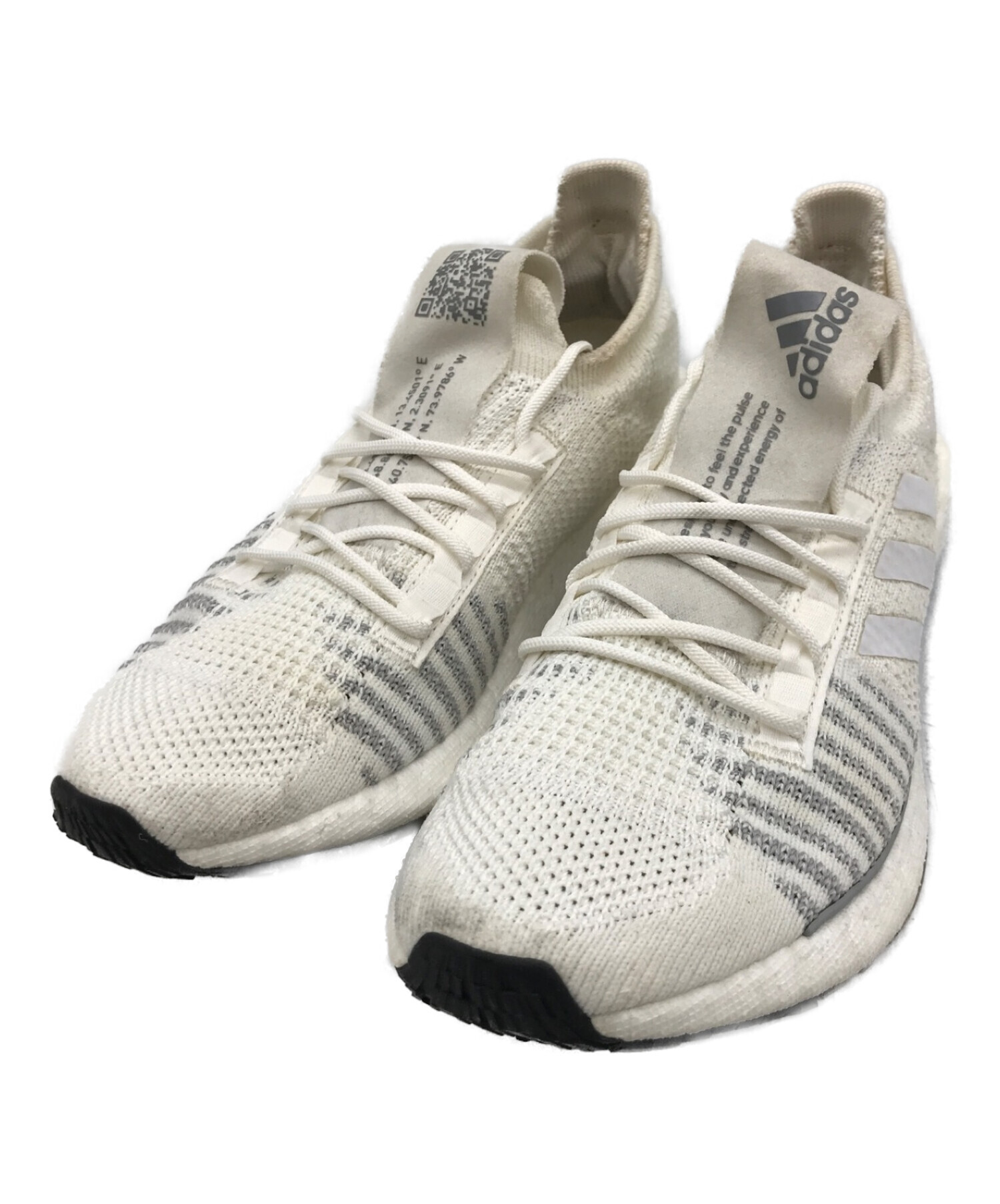 中古・古着通販】adidas (アディダス) スニーカー ホワイト サイズ