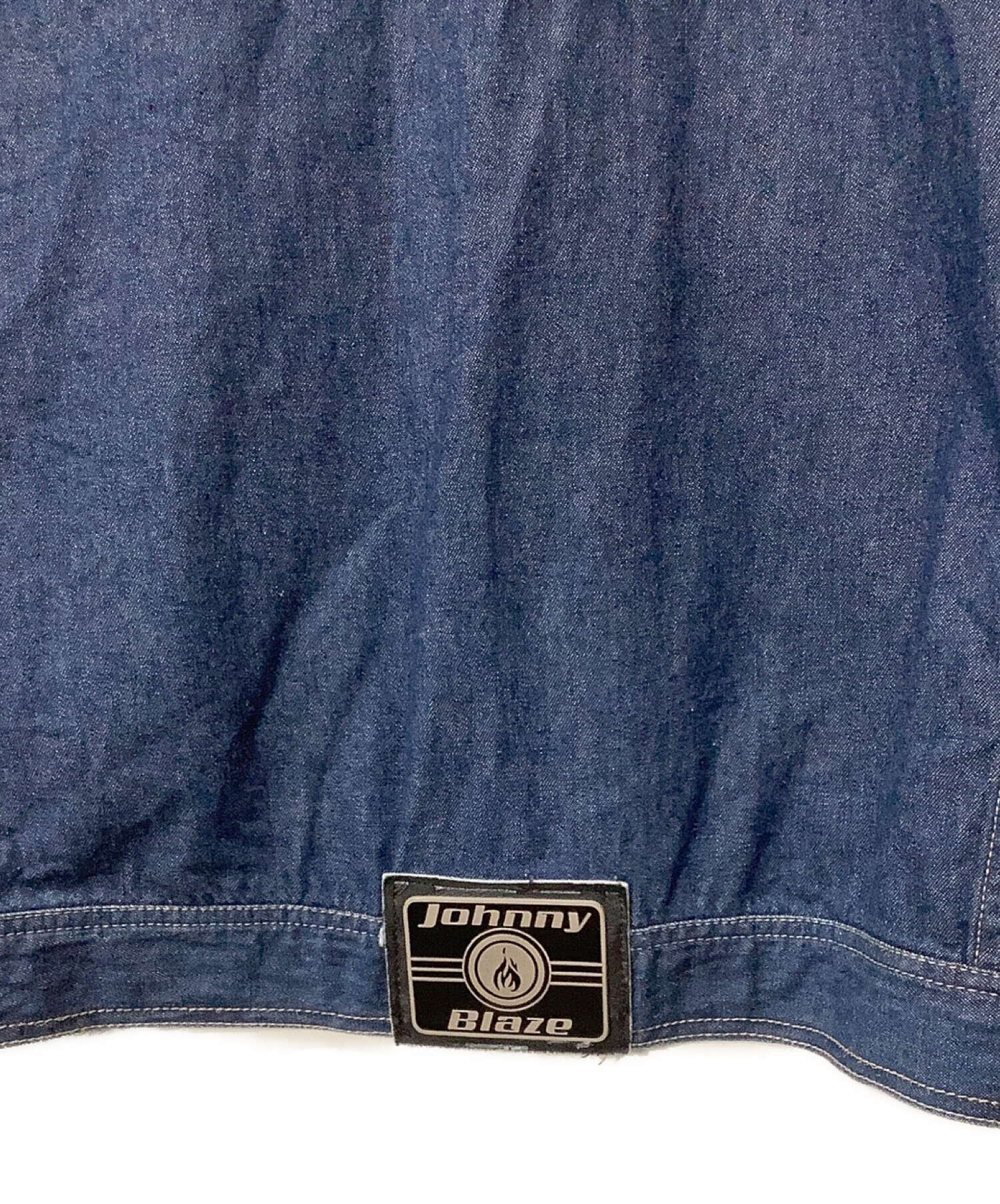 JOHNNY BLAZE (ジョニーブレイズ) シャツジャケット インディゴ サイズ:XL