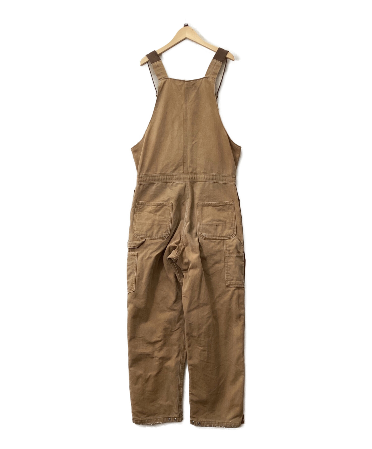 中古・古着通販】CarHartt (カーハート) オーバーオール ブラウン