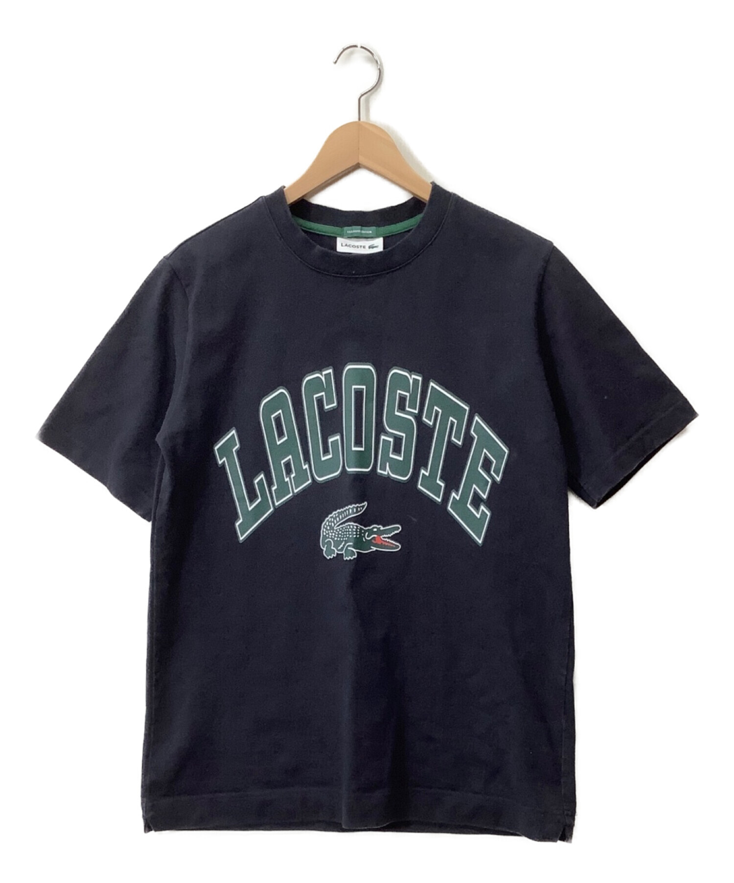 中古・古着通販】LACOSTE (ラコステ) Tシャツ ネイビー サイズ:XS