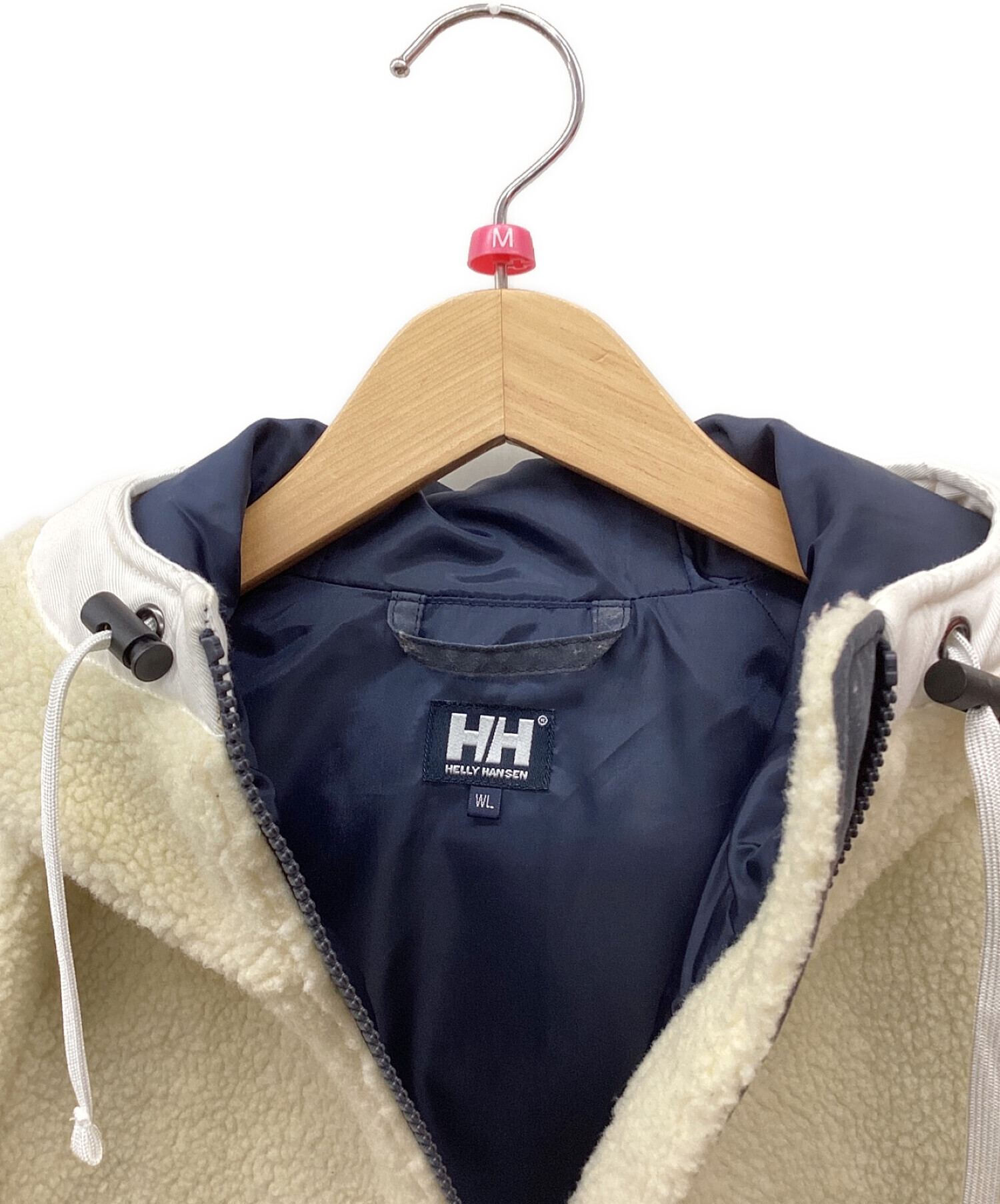 HELLY HANSEN (ヘリーハンセン) フリースジャケット ホワイト サイズ:M