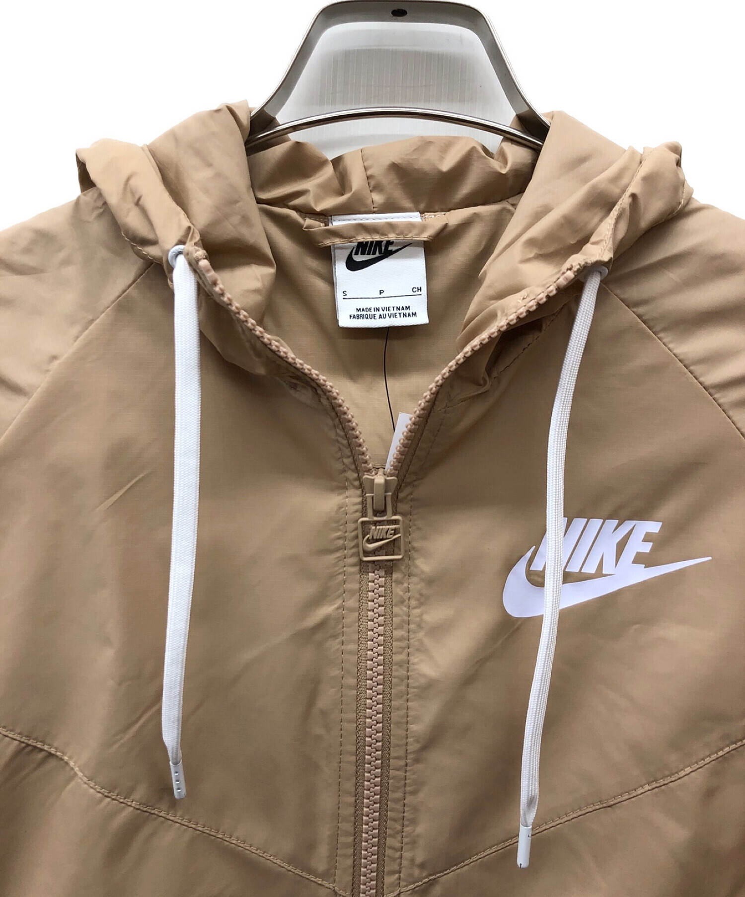 中古・古着通販】NIKE (ナイキ) ナイロンパーカー ブラウン サイズ:S ...