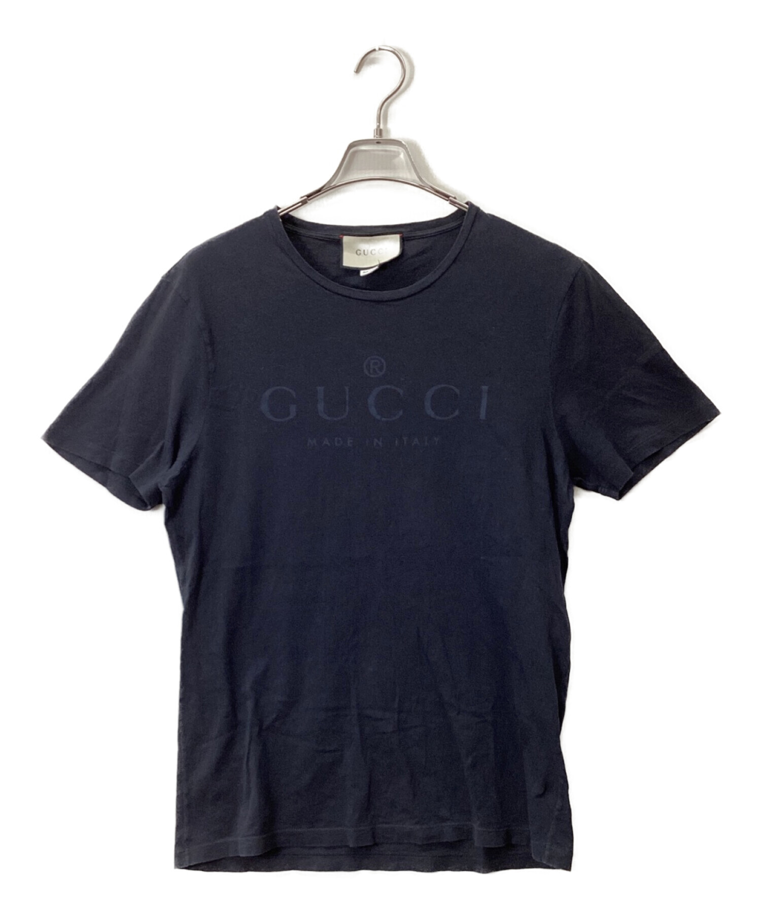 中古・古着通販】GUCCI (グッチ) Tシャツ ブラック サイズ:不明