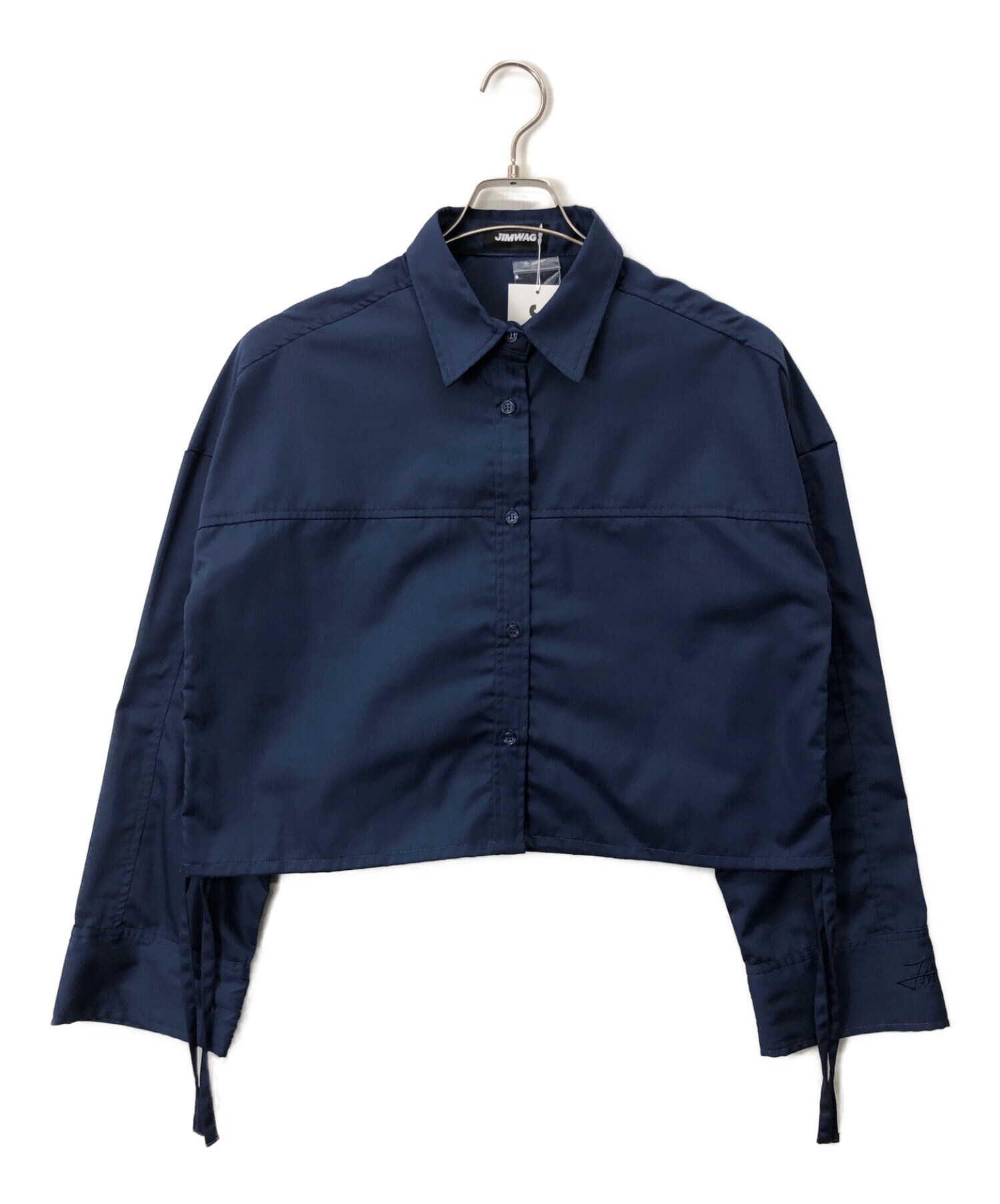 JIMWAG (ジムワッグ) ショートスレンダーシャツ ネイビー サイズ:F