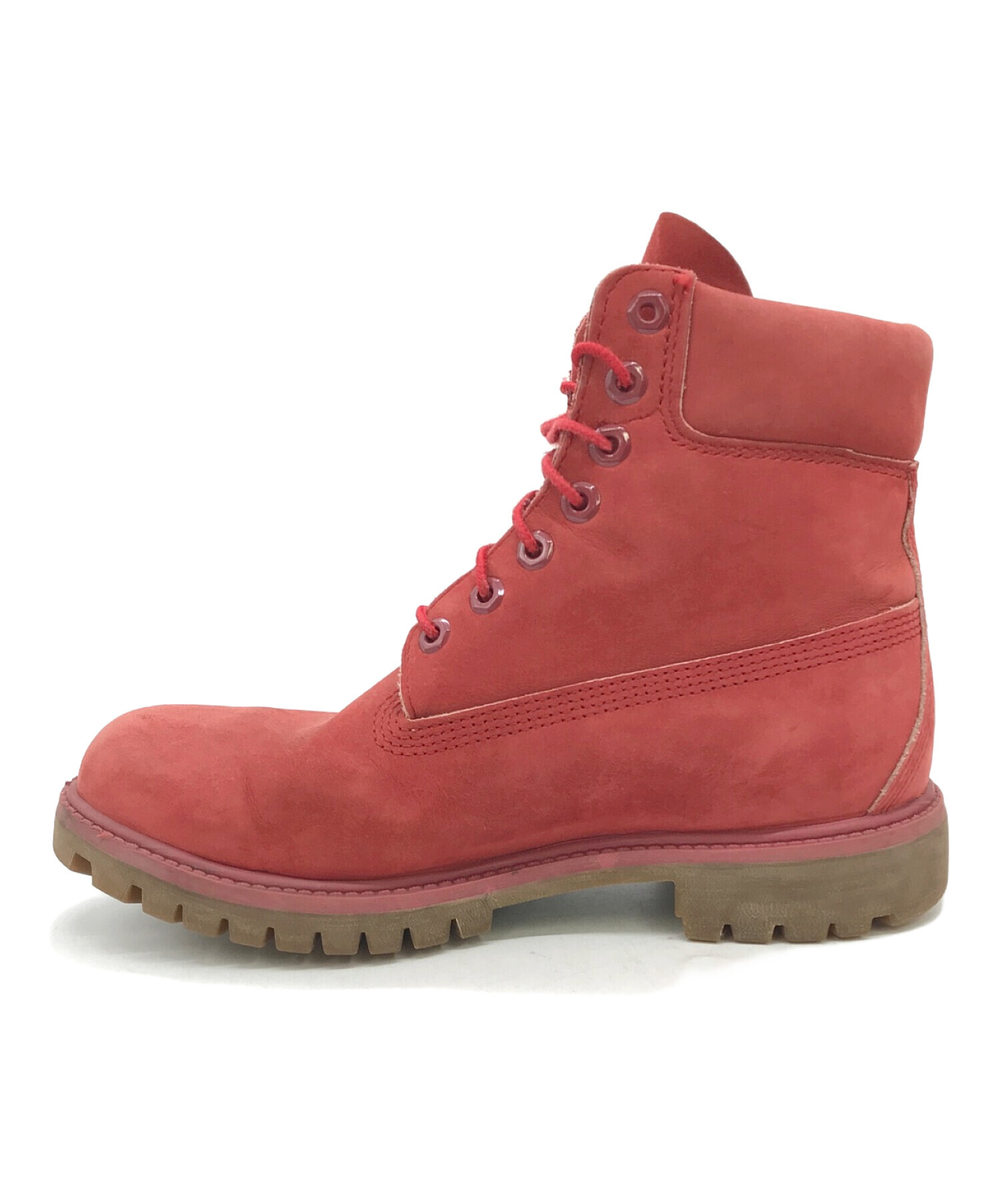 Timberland (ティンバーランド) ブーツ レッド サイズ:8W