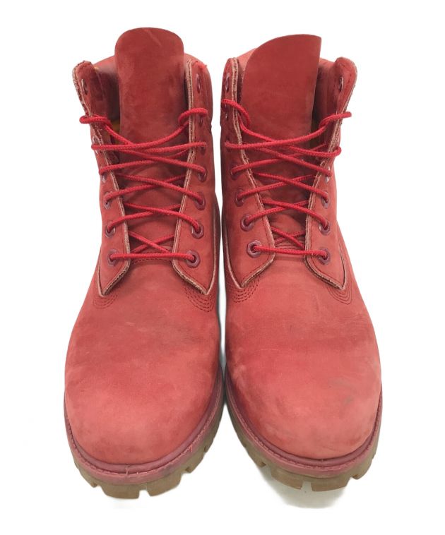 中古・古着通販】Timberland (ティンバーランド) ブーツ レッド サイズ 