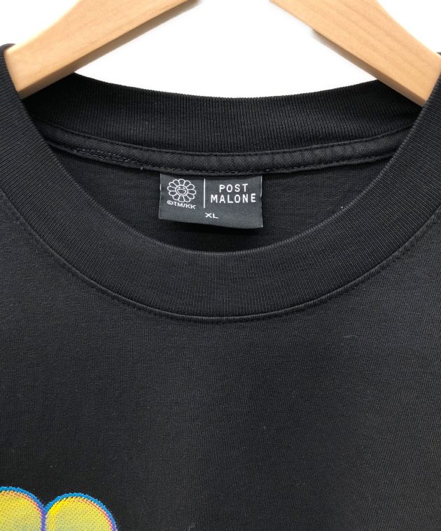 POST MALONE (ポスト・マローン) 村上隆 (ムラカミタカシ) ロングスリーブTシャツ ブラック サイズ:XL 未使用品