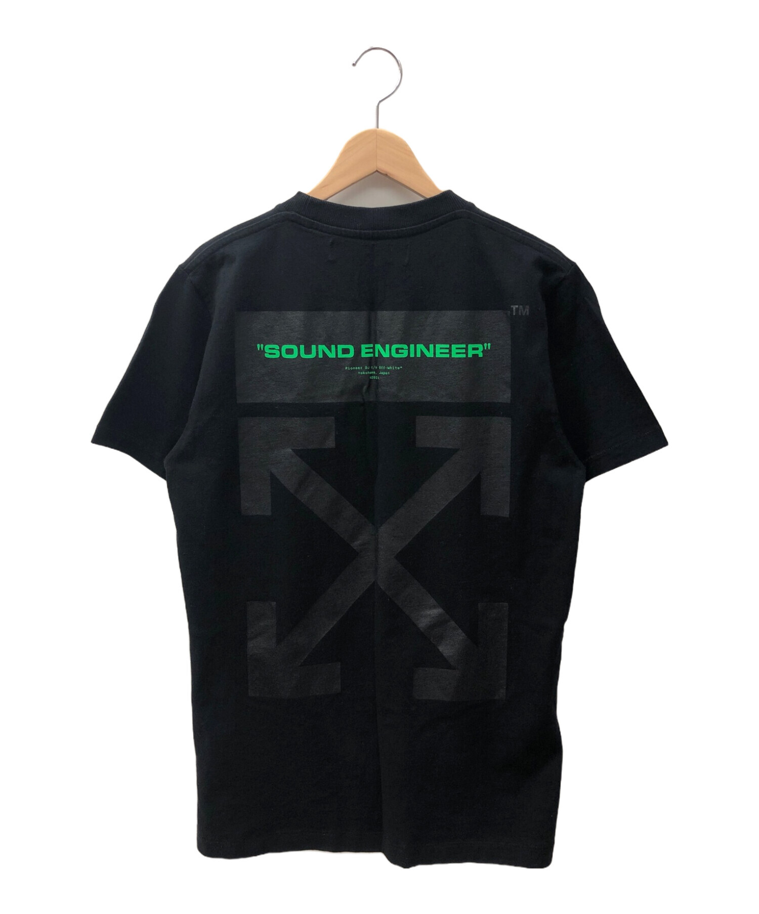 中古・古着通販】OFFWHITE (オフホワイト) Tシャツ ブラック サイズ:S｜ブランド・古着通販 トレファク公式【TREFAC  FASHION】スマホサイト