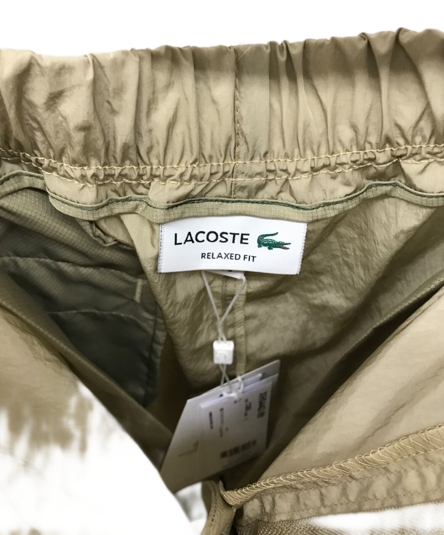 中古・古着通販】LACOSTE (ラコステ) 撥水ナイロンカーゴパンツ ブラウン サイズ:L 未使用品｜ブランド・古着通販  トレファク公式【TREFAC FASHION】スマホサイト