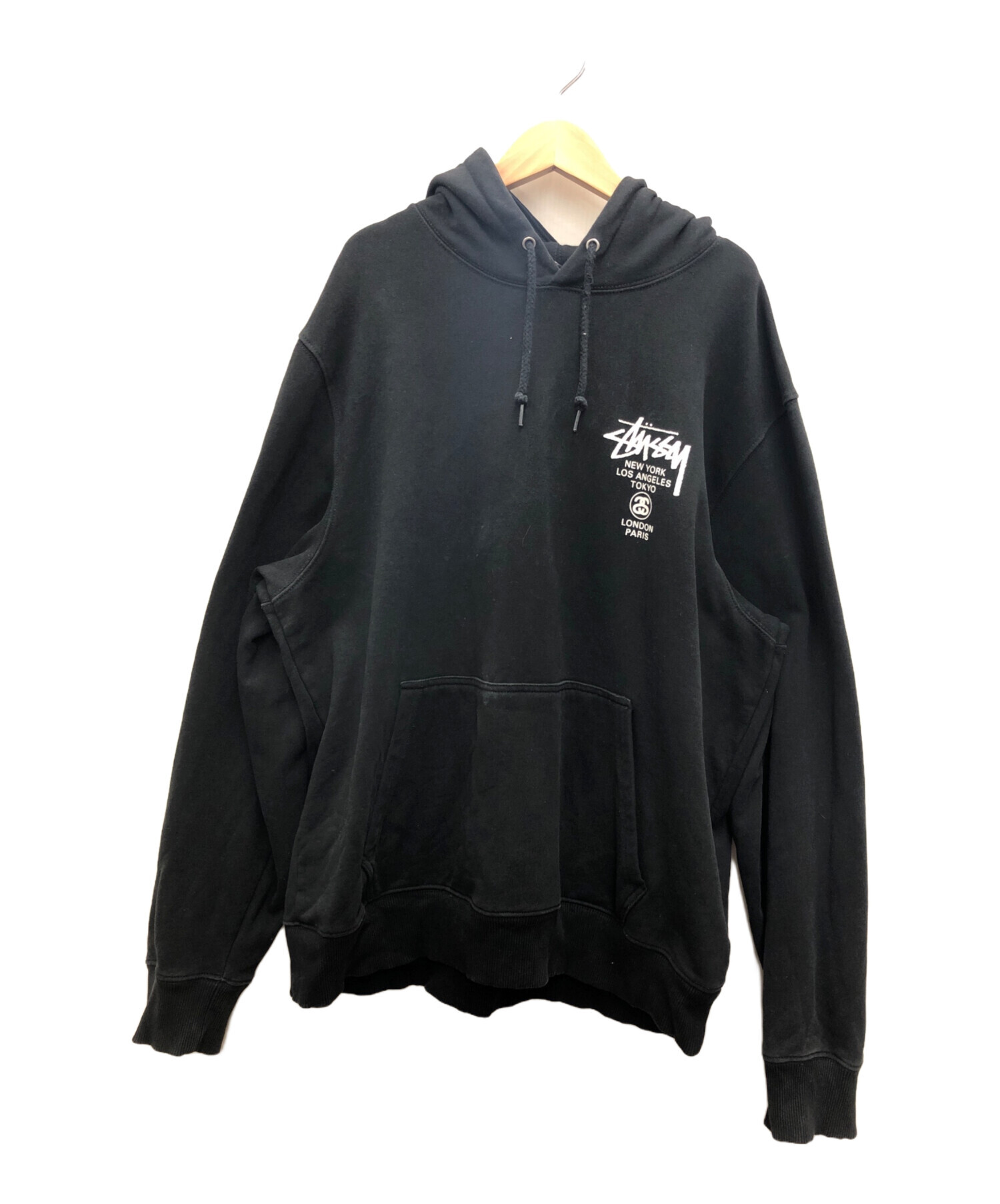 中古・古着通販】stussy (ステューシー) スウェット ブラック サイズ:L｜ブランド・古着通販 トレファク公式【TREFAC  FASHION】スマホサイト