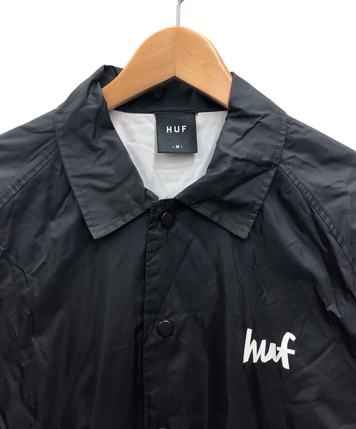 HUF (ハフ) トラックジャケット ブラック サイズ:M