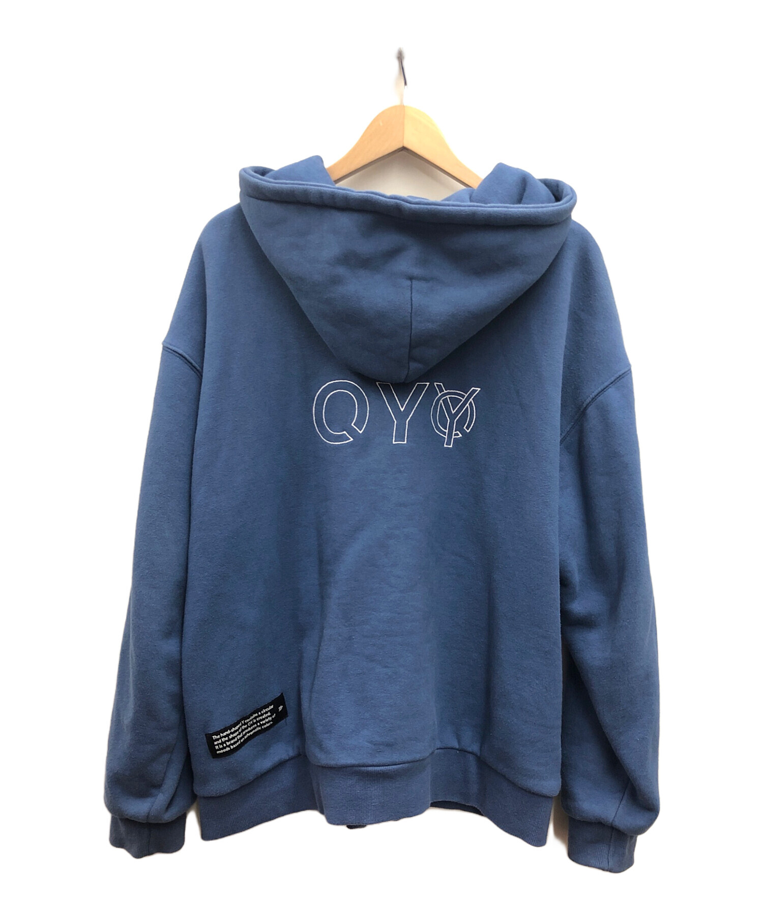 中古・古着通販】OY (オーワイ) ジップパーカー ブルー サイズ:SIZE 1｜ブランド・古着通販 トレファク公式【TREFAC  FASHION】スマホサイト