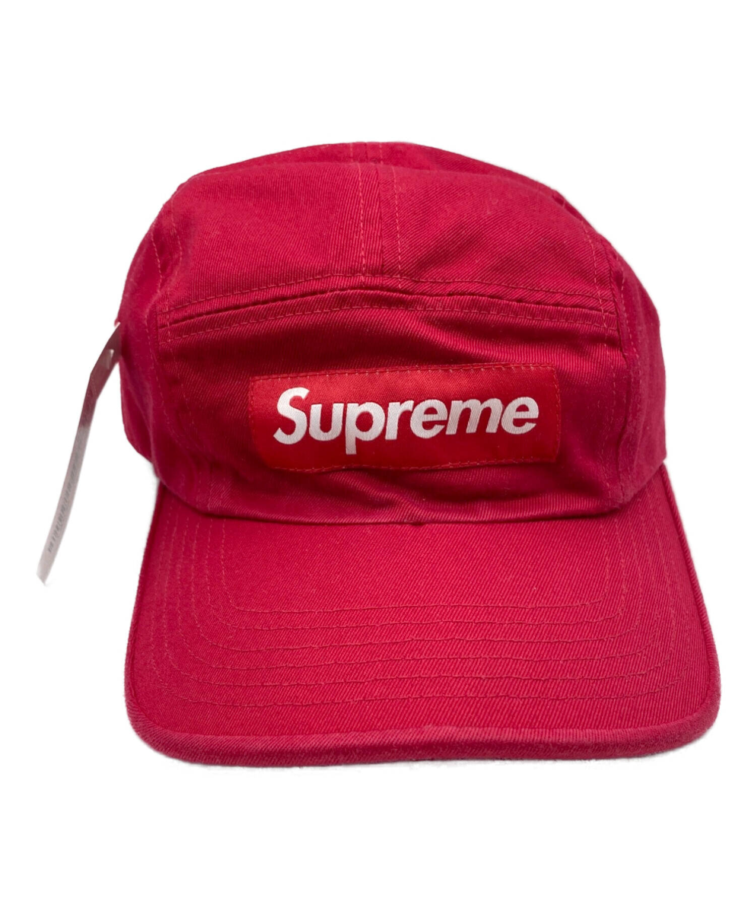 SUPREME (シュプリーム) Washed Chino Twill Camp Cap レッド サイズ:- 未使用品