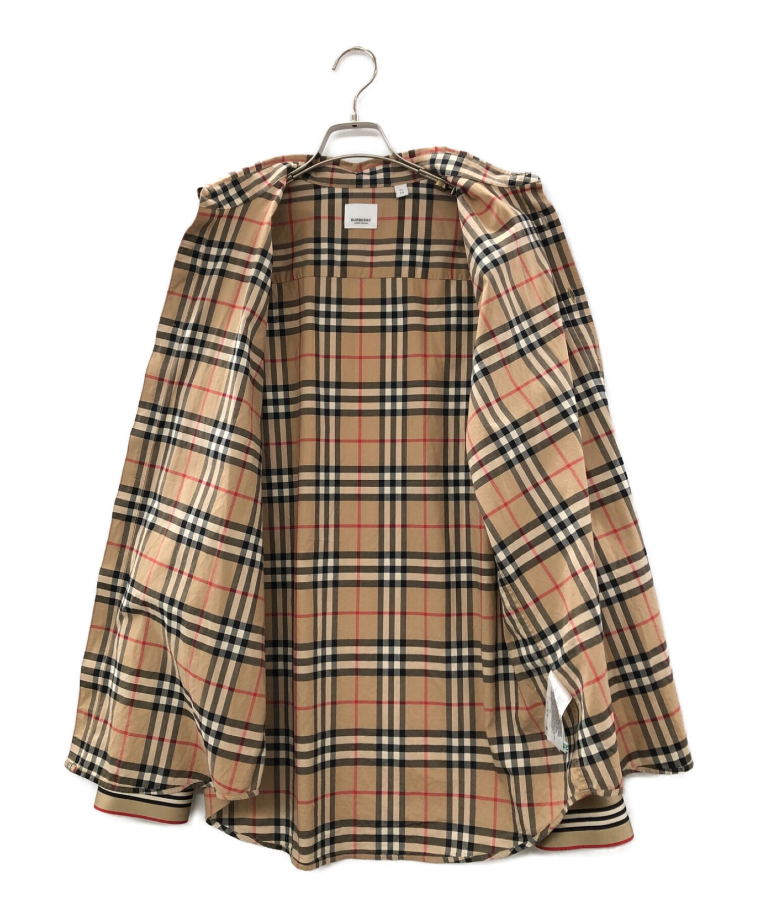 BURBERRY (バーバリー) 長袖シャツ ベージュ サイズ:XL